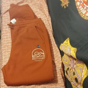 Abercrombie & Fitch Kids Rust Joggers